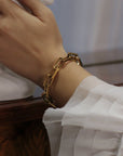 MASSICCIA-armband| roestvrij staal | waterafstotend