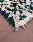 Tapis berbère marocain pure laine 70 x 171 cm VENDU