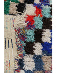 Moroccan Berber cotton rug 73 x 172 cm