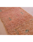Tapis berbère marocain pure laine 104 x 310 cm