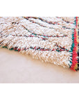 Tapis berbère marocain pure laine 95 x 205 cm