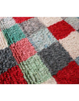 Tapis d'entrée berbère marocain pure laine 76 x 408 cm