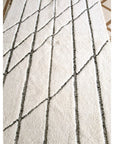 Berber rug Beni Ouarain pure wool 160 x 255 cm