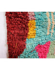 Tapis d'entrée berbère marocain pure laine 69 x 528 cm VENDU