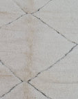 Tapis berbère pure laine Beni Ouarain 210 x 285 cm