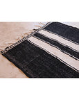 Tapis de couloir Kilim Berbère en pure laine 112 x 302 cm