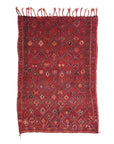 Tapis berbère marocain pure laine 197 x 313 cm