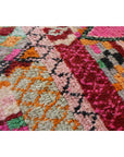 Tapis d'entrée berbère marocain pure laine 77 x 272 cm