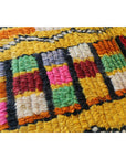 Tapis d'entrée berbère marocain pure laine 66 x 340 cm