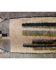 Tapis d'entrée berbère marocain pure laine 73 x 384 cm