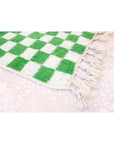 Pure wool Moroccan Berber carpet 161 x 241 cm