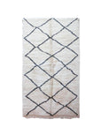 Tapis berbère marocain pure laine 160x249 cm