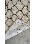 Tapis d'entrée berbère marocain pure laine 72 x 174 cm