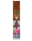 Tapis d'entrée berbère marocain pure laine 78 x 371 cm