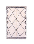 Tapis berbère marocain pure laine 166 x 260 cm