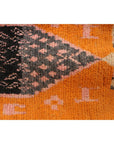 Tapis d'entrée berbère marocain pure laine 77 x 375 cm