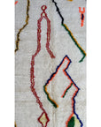 Pure wool Moroccan Berber carpet 158 x 262 cm