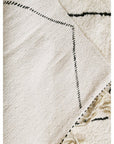 Berber rug Beni Ouarain pure wool 163 x 271 cm