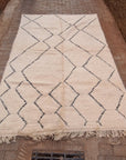Tapis berbère pure laine Beni Ouarain 196 x 308 cm
