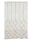 Berber rug Beni Ouarain pure wool 157 x 265 cm