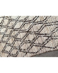 Tapis d'entrée berbère marocain pure laine 96 x 220 cm