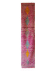 Tapis d'entrée berbère marocain pure laine 74 x 354 cm VENDU