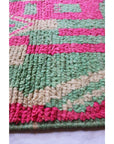 Tapis d'entrée berbère marocain pure laine 71 x 346 cm