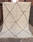 Berber rug Beni Ouarain pure wool 200 x 300 cm