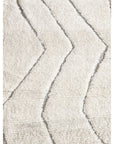 Authentique tapis berbère marocain en laine El Jadida 190 x 292 cm