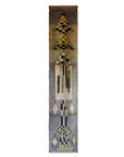 Tapis d'entrée berbère marocain pure laine 73 x 384 cm