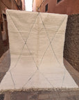 Tapis berbère pure laine Beni Ouarain 200 x 290 cm