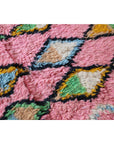 Tapis d'entrée berbère marocain pure laine 70 x 340 cm