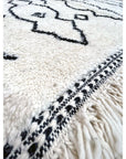 Tapis berbère marocain pure laine 150 x 250 cm