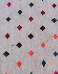 Zuiver wollen Marokkaans Kelim Berber tapijt 110 x 156 cm VERKOCHT