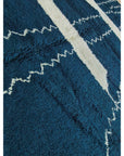 Authentique tapis berbère en pure laine 210 x 315 cm