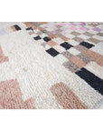 Tapis berbère marocain pure laine 205 x 193 cm