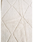 Berber rug Beni Ouarain pure wool 153 x 264 cm