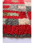 Tapis d'entrée berbère marocain pure laine 76 x 408 cm