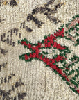 Tapis berbère marocain pure laine 68 x 192 cm