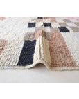 Tapis berbère marocain pure laine 205 x 193 cm
