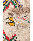 Tapis d'entrée berbère marocain pure laine 76 x 188 cm VENDU