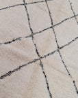 Beni Ouarain pure wool Berber rug 214 x 300 cm