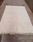 Tapis berbère pure laine Beni Ouarain 198 x 292 cm
