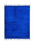 Azizal colorful Berber carpet made of pure wool 166 x 220 cm