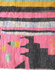 Pure wool Moroccan Berber carpet 187 x 268 cm