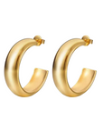 Boucles d'oreilles GREZZI | Acier inoxydable | hydrofuge