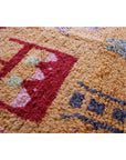 Tapis berbère marocain pure laine 151 x 248 cm