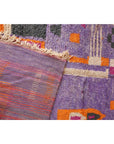 Pure wool Moroccan Berber carpet 170 x 268 cm