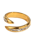SNAKES ring | Stainless steel | water-repellent