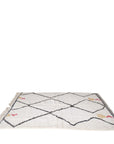 Tapis berbère marocain pure laine 140 x 253 cm